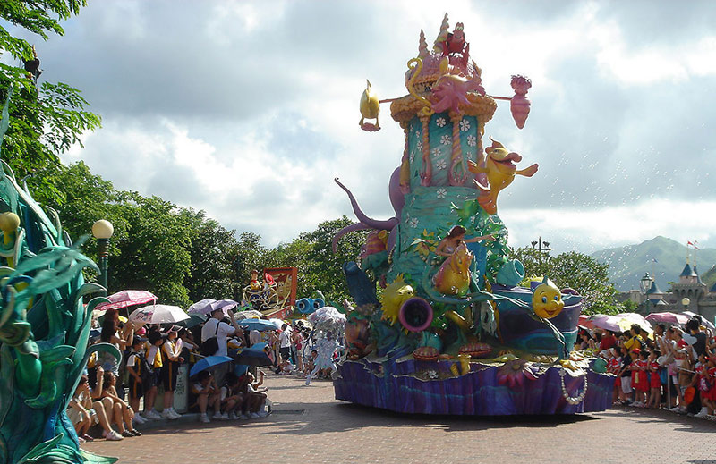 彩车花车彩船