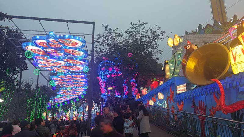 自贡彩灯制作