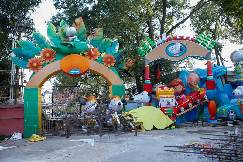 河南花灯彩灯制作案例赏析