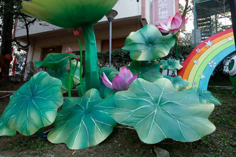 河南花灯彩灯制作案例赏析