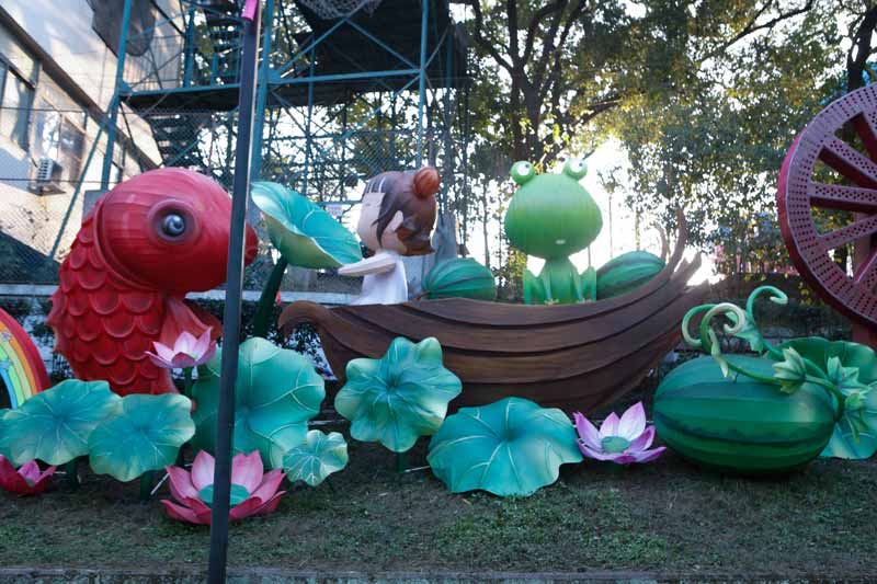 河南花灯彩灯制作案例赏析