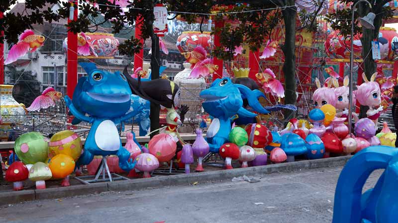 山西花灯彩灯制作案例赏析