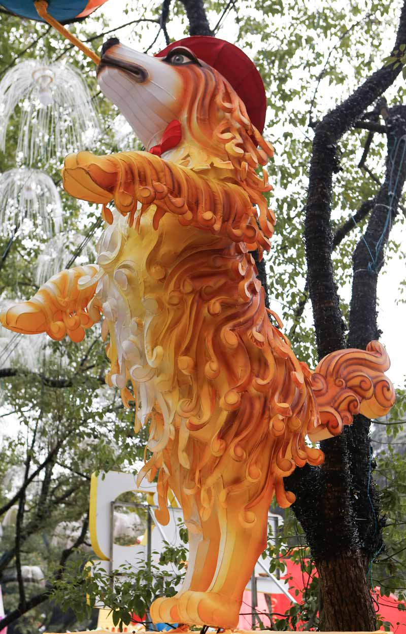 山西花灯彩灯制作案例赏析