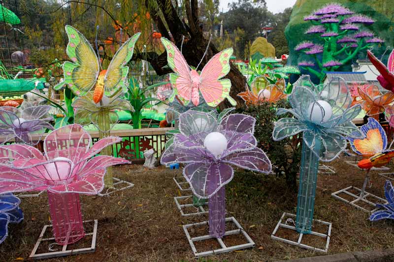 山西花灯彩灯制作案例赏析