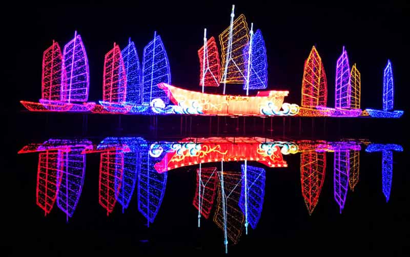 花灯彩灯制作案例赏析