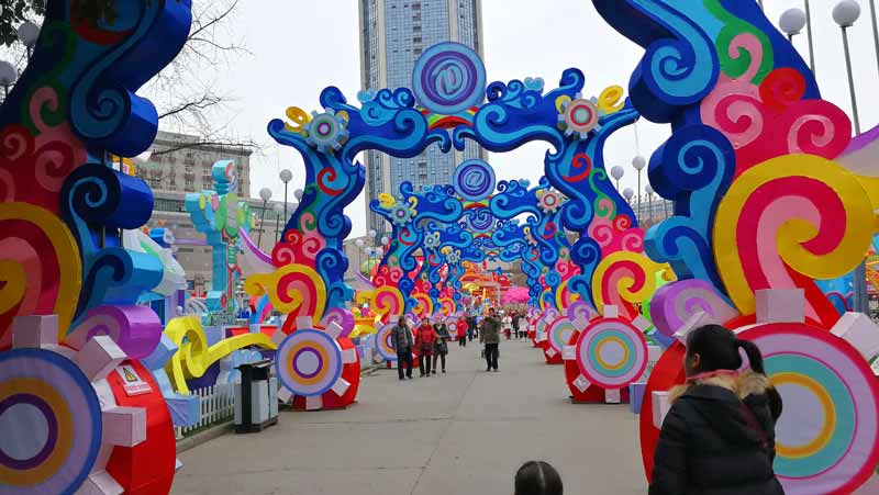 江西花灯彩灯制作案例赏析