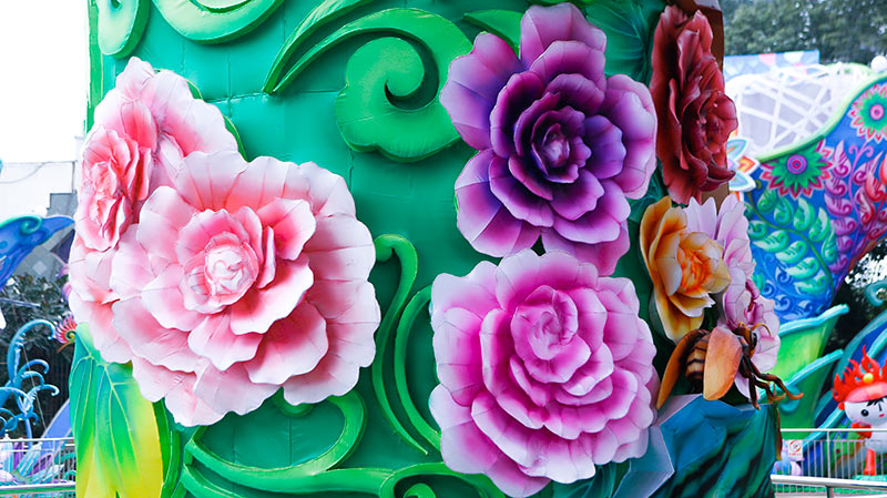 春节花灯彩灯制作案例