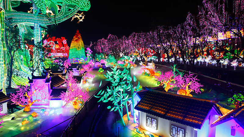 自贡彩灯景观 自贡彩灯 景观彩灯