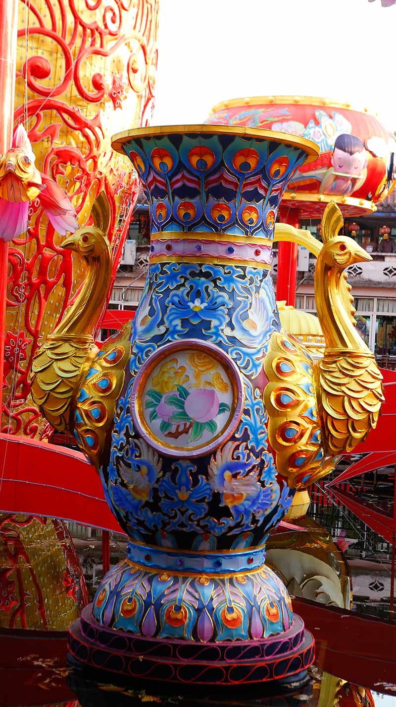 自贡花灯制作，花灯制作，自贡花灯