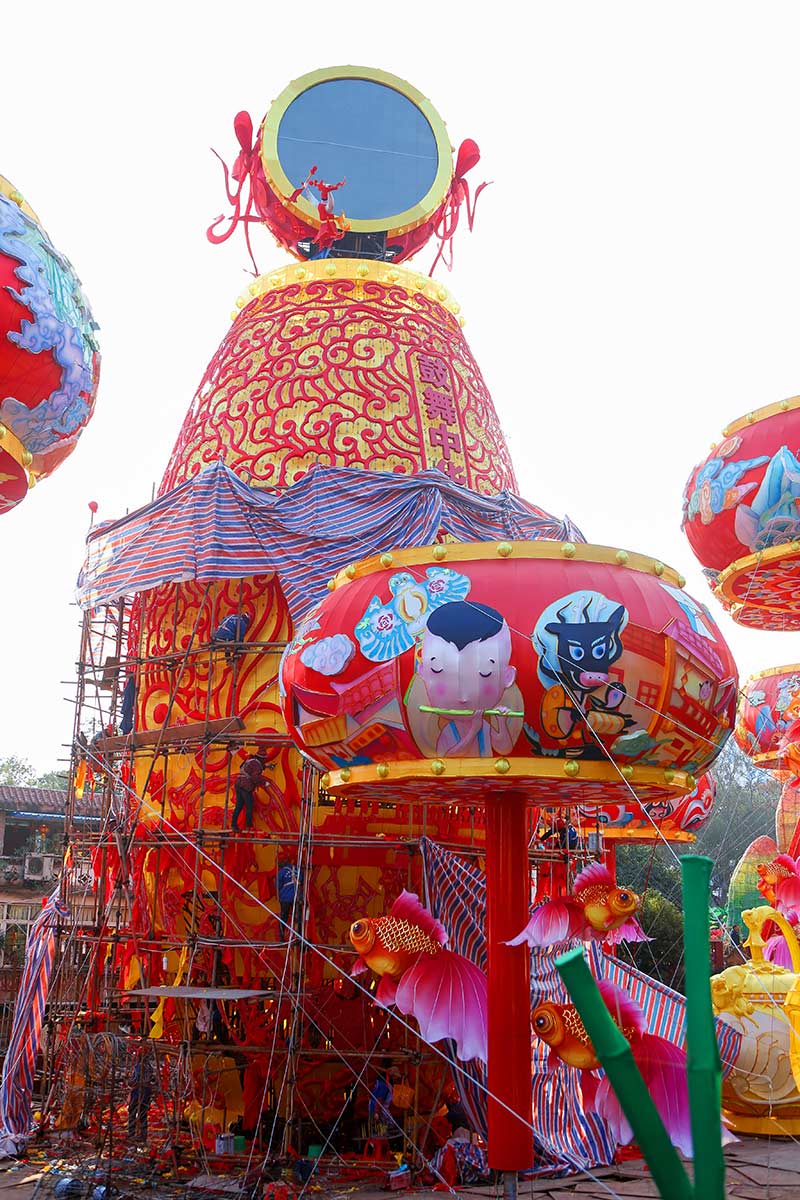 自贡花灯制作，花灯制作，自贡花灯