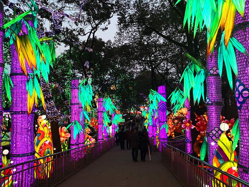 彩灯花灯制作,自贡花灯制作