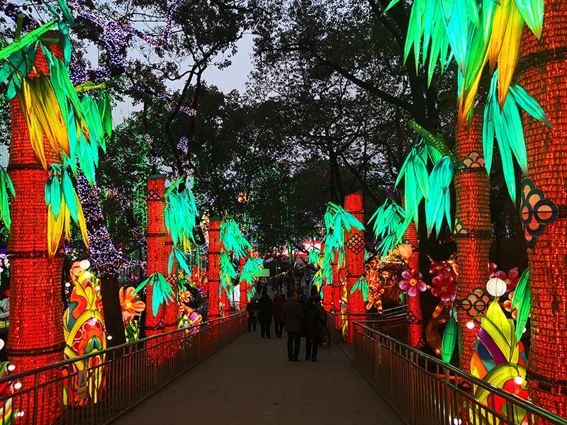 彩灯花灯制作,自贡花灯制作