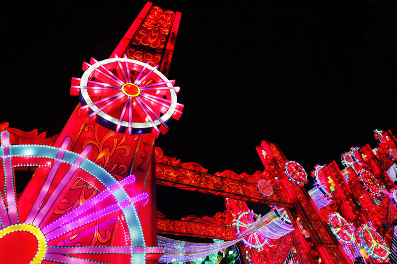 花灯制作，自贡花灯，自贡彩灯