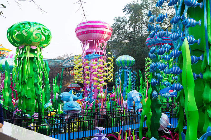 彩灯制作,自贡彩灯