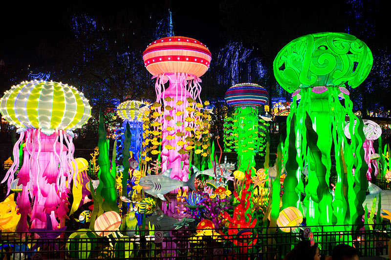 彩灯制作,自贡彩灯