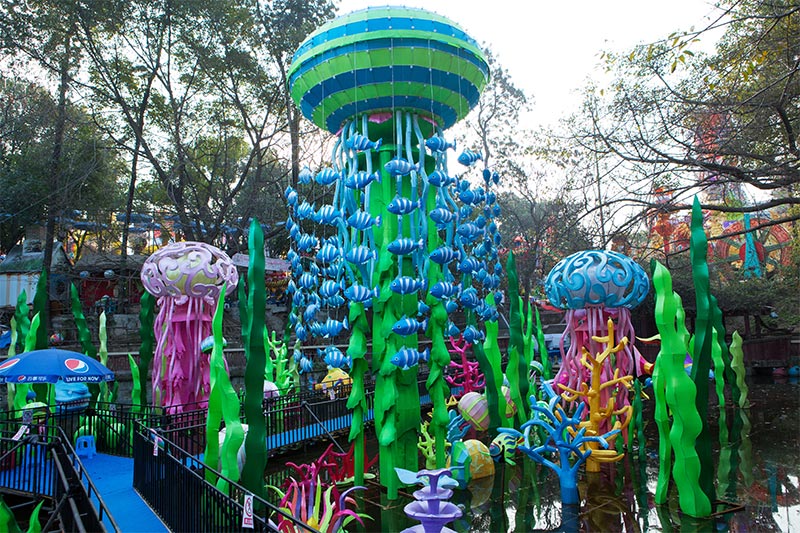 彩灯制作,自贡彩灯