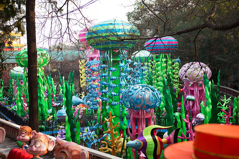 彩灯制作,自贡彩灯