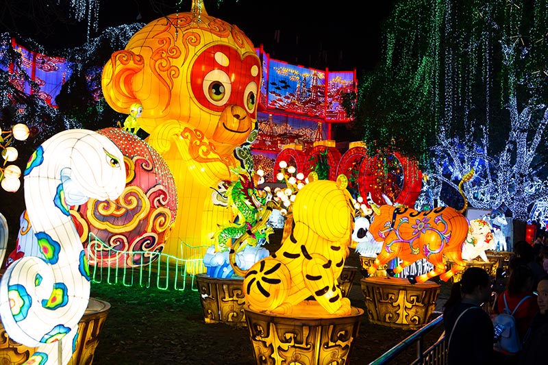 花灯制作,生肖花灯,