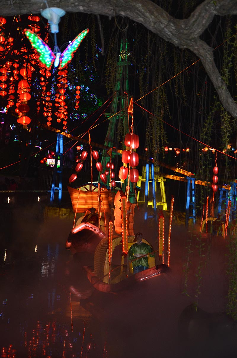 花灯制作,自贡彩灯,