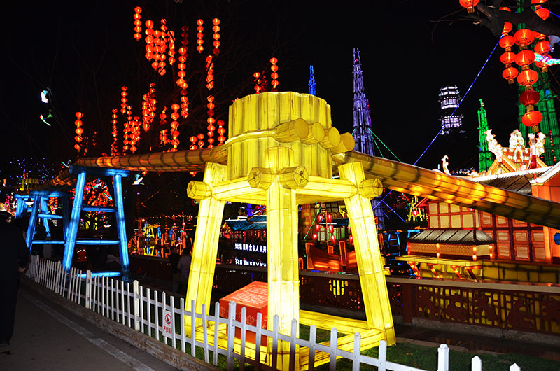 花灯制作,自贡彩灯,