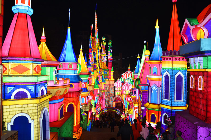 大型彩灯,花灯制作,