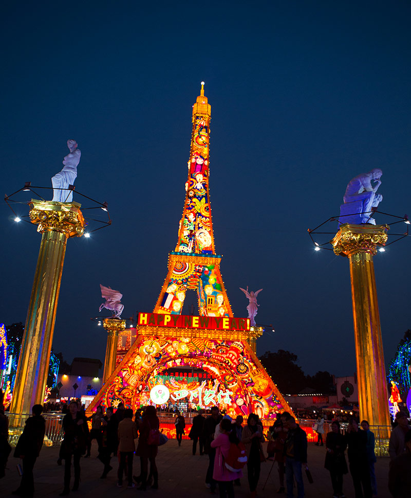 花灯制作,春节彩灯,