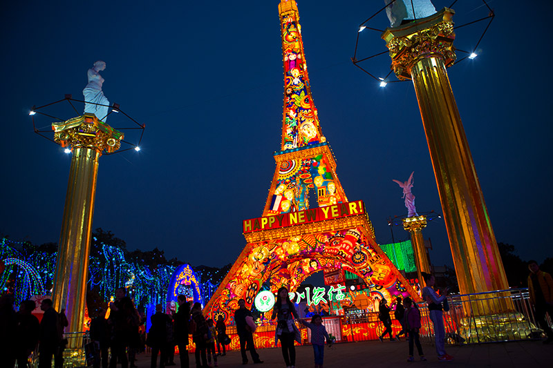 花灯制作,春节彩灯,