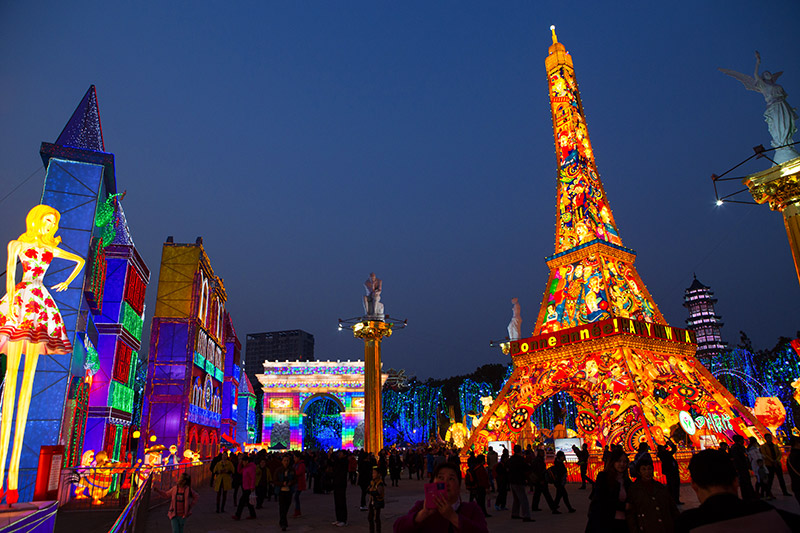 花灯制作,春节彩灯,