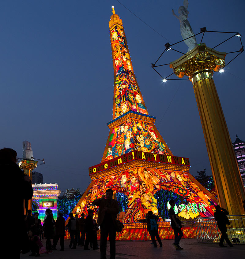 花灯制作,春节彩灯,