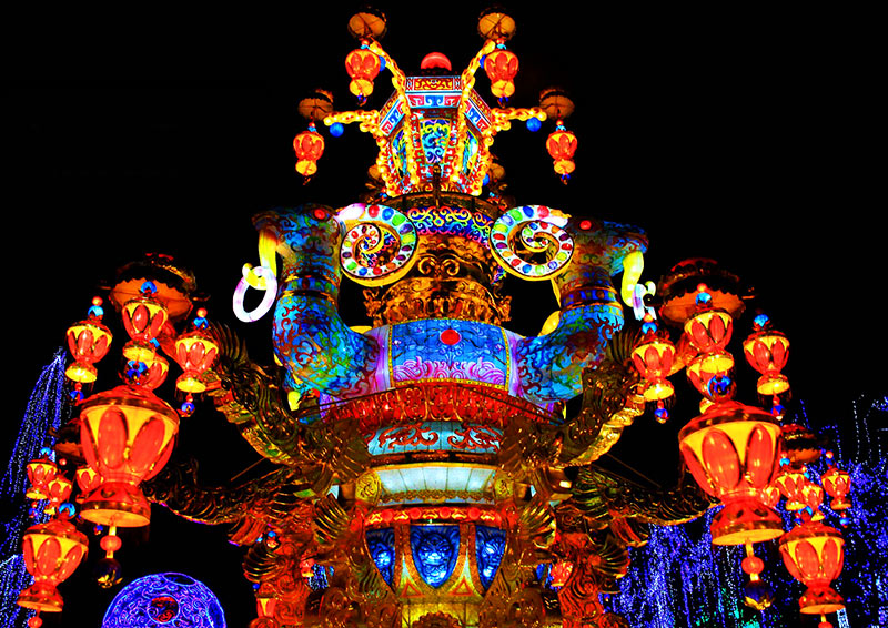 彩灯花灯，自贡彩灯，