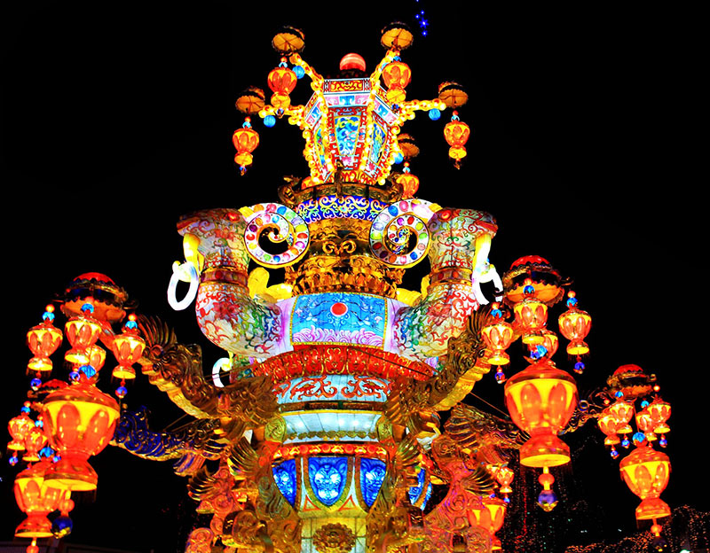 彩灯花灯，自贡彩灯，