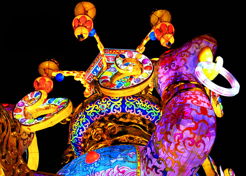 彩灯花灯，自贡彩灯，