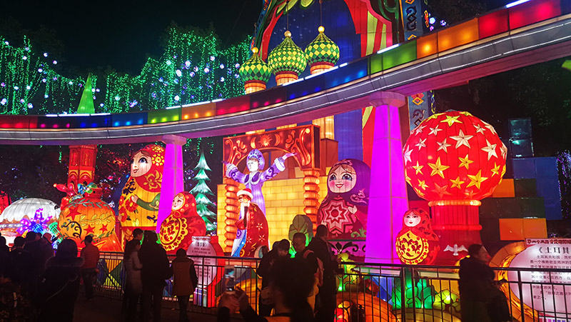 定制彩灯，大型春节彩灯，