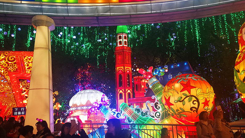 定制彩灯，大型春节彩灯，