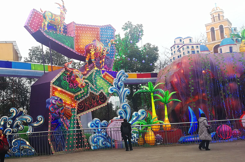 定制彩灯，大型春节彩灯，