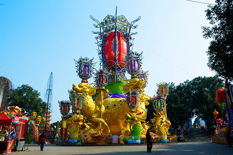 自贡彩灯，自贡灯会，