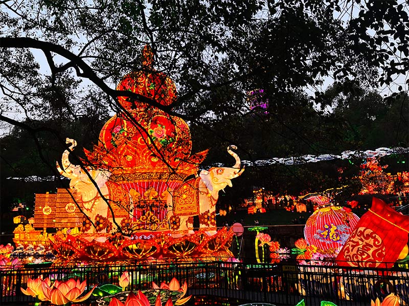 自贡彩灯，彩灯制作，