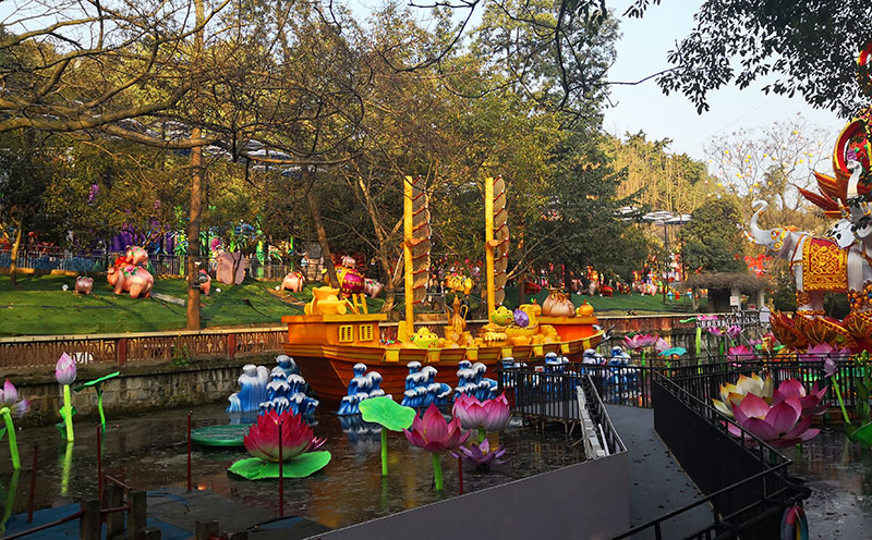 自贡彩灯，彩灯制作，