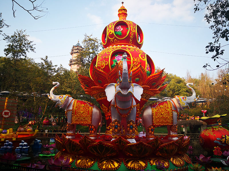 自贡彩灯，彩灯制作，