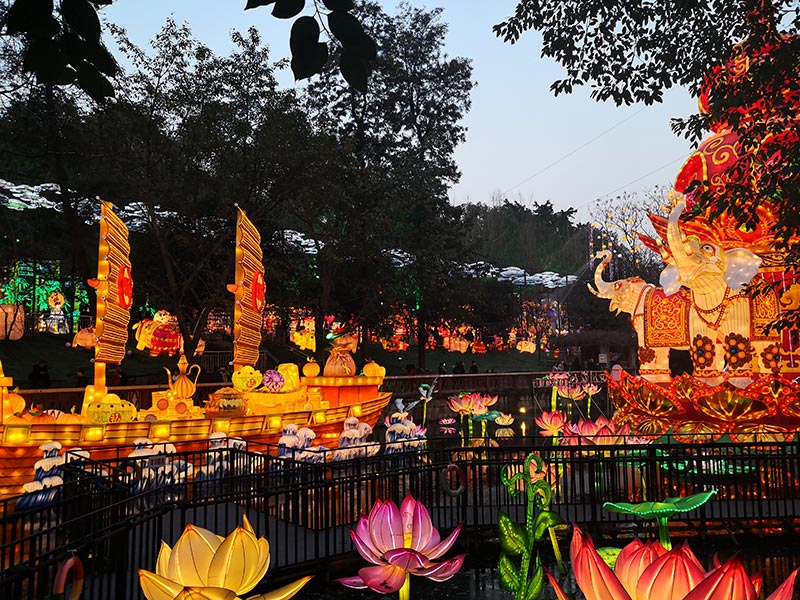 自贡彩灯，彩灯制作，