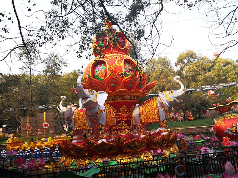 自贡彩灯，彩灯制作，