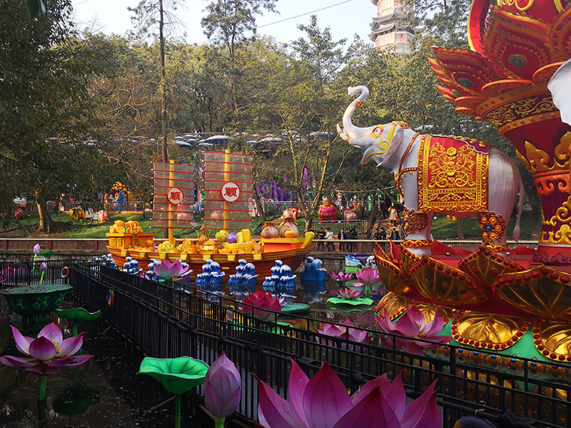 自贡彩灯，彩灯制作，