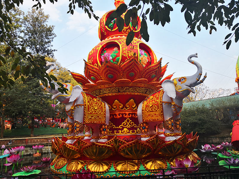 自贡彩灯，彩灯制作，