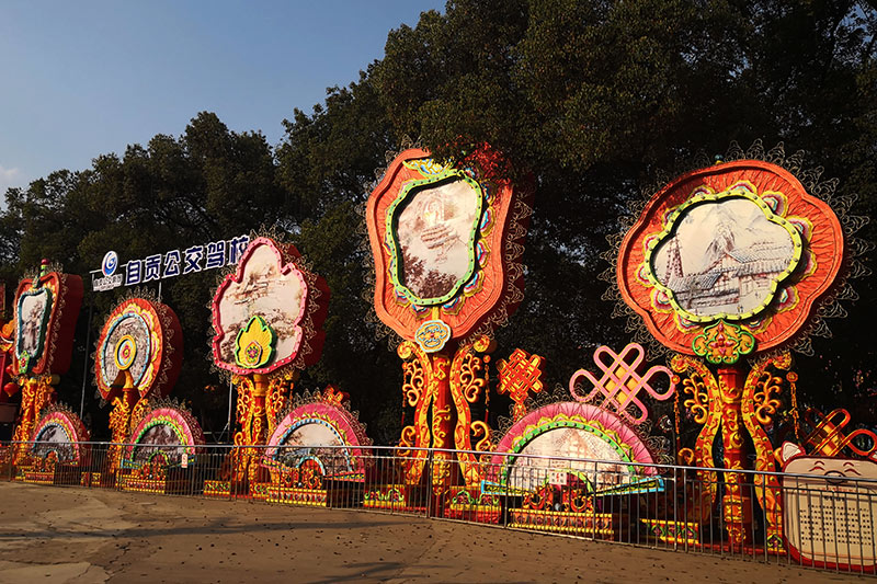 自贡彩灯，彩灯制作，