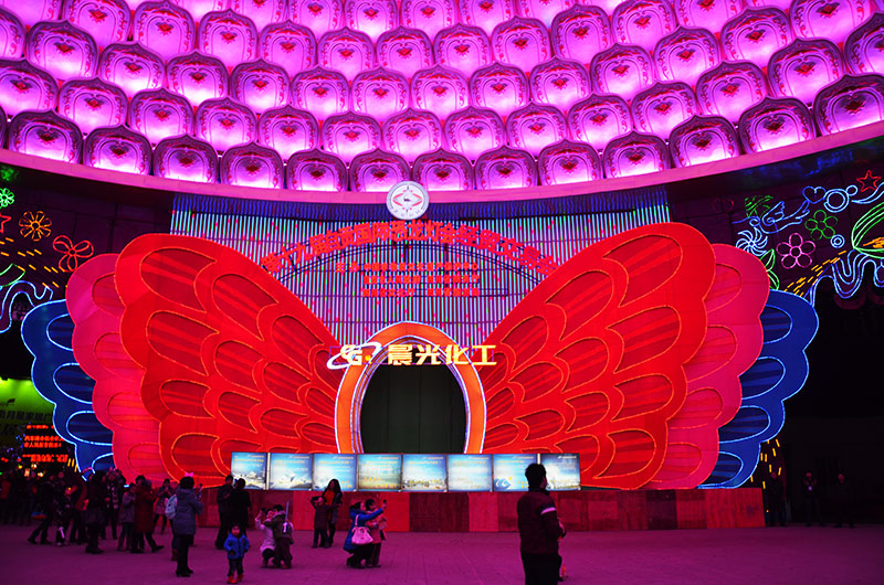 彩灯制作，自贡彩灯，