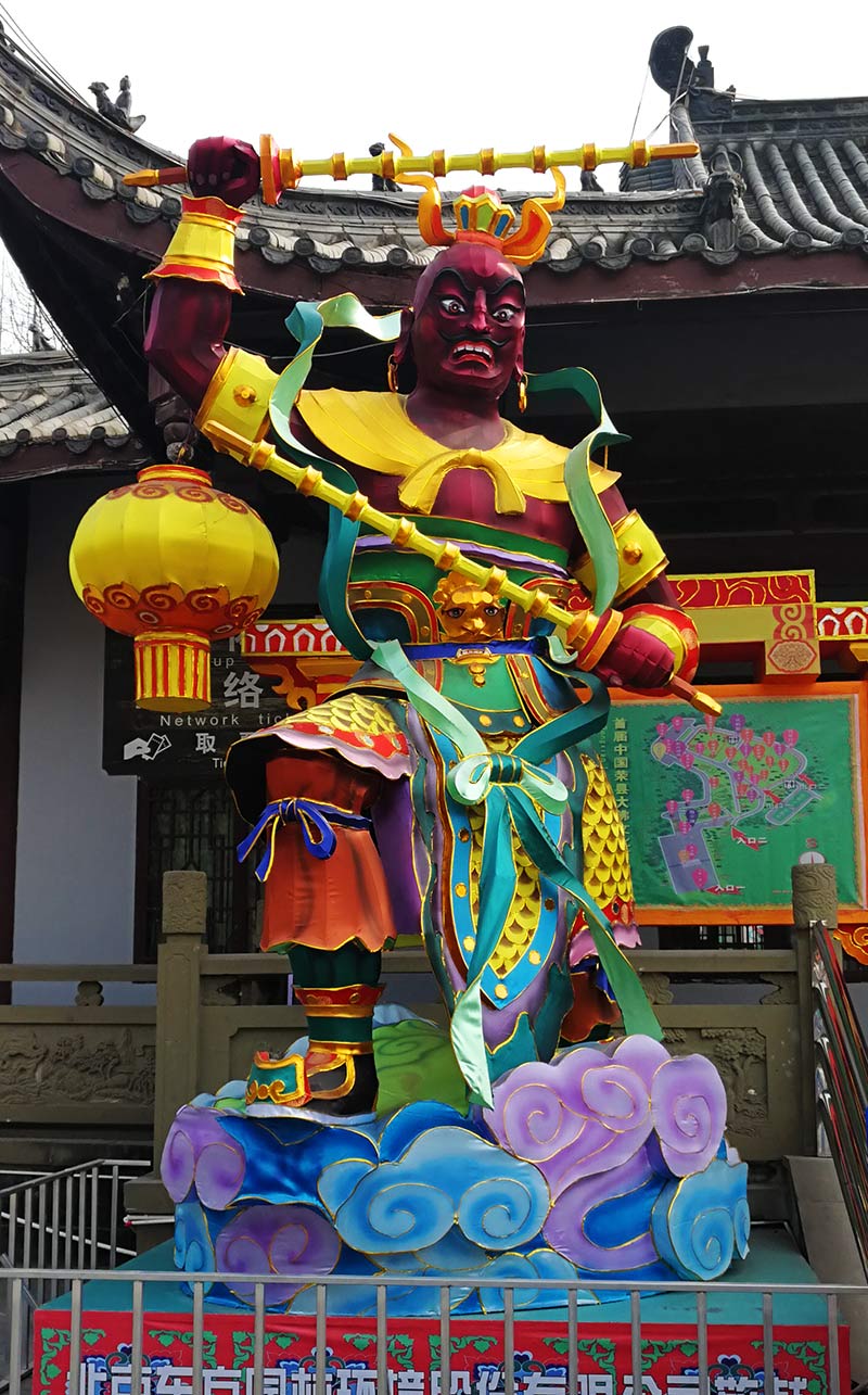 彩灯制作,佛文化彩灯,