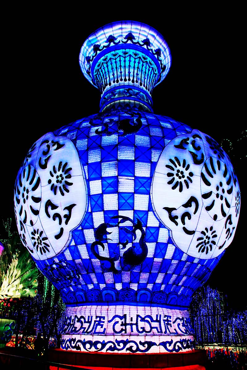 彩灯制作，春节自贡彩灯，