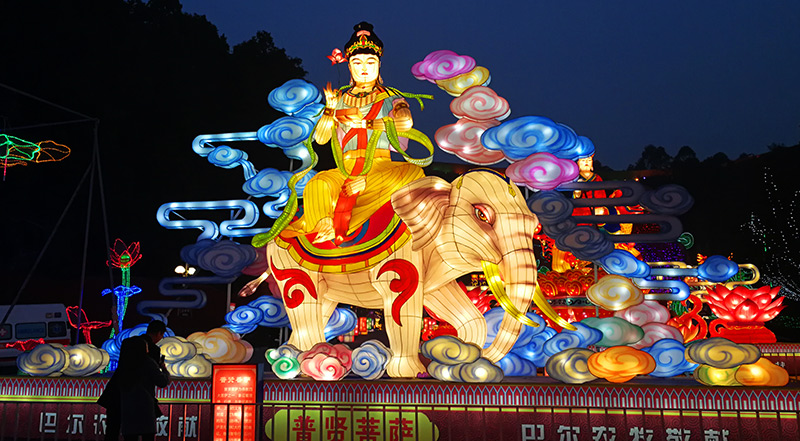 佛教彩灯定制,彩灯定制,