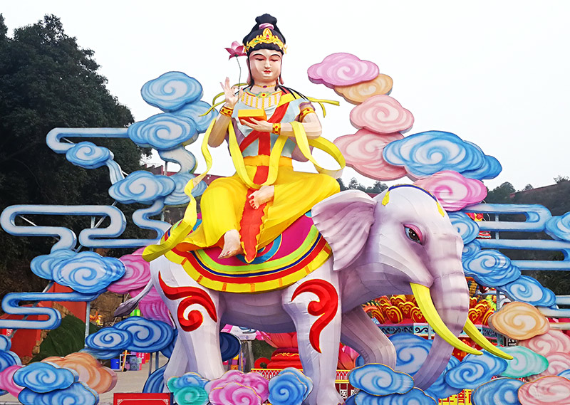 佛教彩灯定制,彩灯定制,