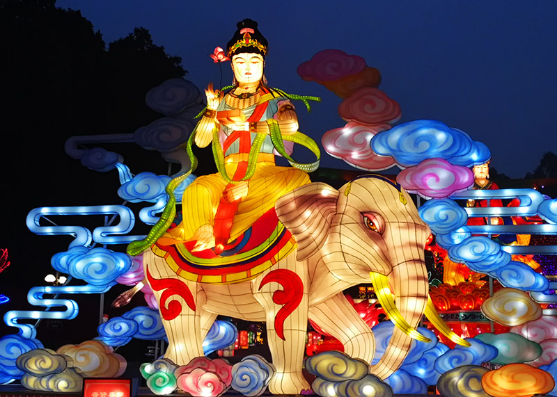 佛教彩灯定制,彩灯定制,